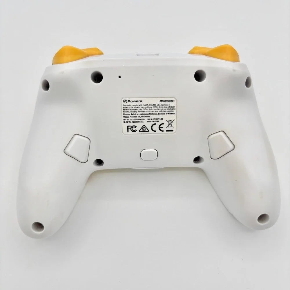 PowerA Enhanced Wireless Controller Nintendo Switch Pikachu Joy Yellow Pokemon